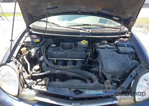 2000 Dodge Neon Highline из США, поврежденный, VIN 1B3ES46C5YD740559